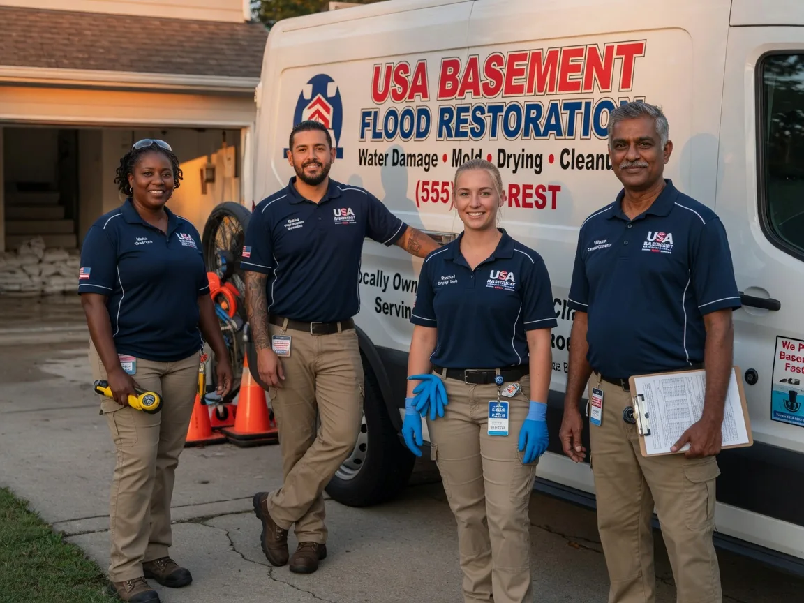 Basement Flood Cleanup company in Huntington, TX